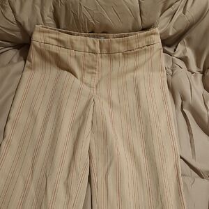 Striped Beige Trousers